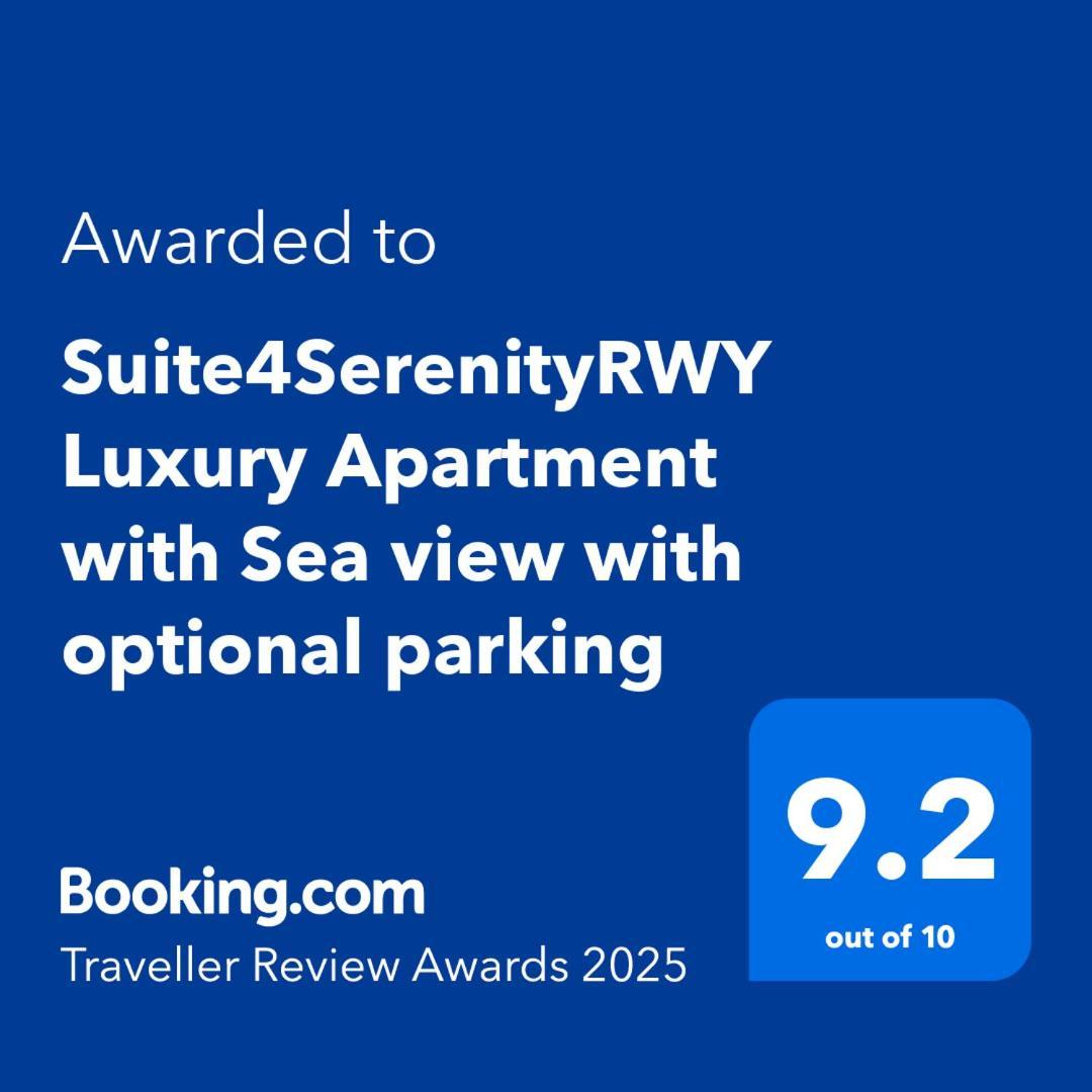 Suite4Serenityrwy Luxury Apartment With Sea View With Optional Parking 普里茅斯 客房 照片